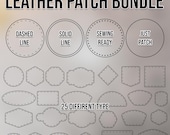 Leather Patch Svg Files, Faux Leather Patch Template Svg, Patches Svg Files, iron on patches for leather