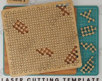 Puzzle Svg, Really Hard Puzzle Svg, Challenging Wood Puzzle Svg, Puzzle Laser Cut File, Jigsaw Puzzle Svg, Tangle Puzzle Svg
