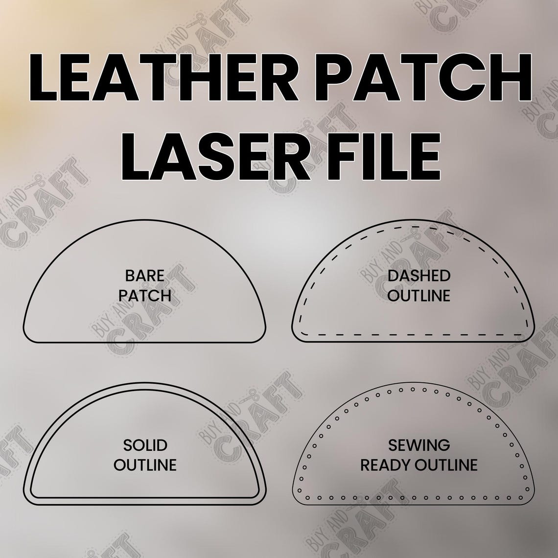 Leather Patch Svg Files, Faux Leather Patch Template Svg, Patches Svg ...
