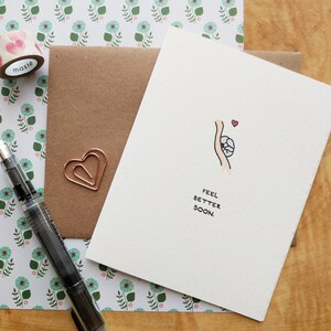 se sentir mieux bientôt | Carte de voeux Koala | soutien, rétablissement rapide, fabriqué au Canada, amour, mignon, sympa
