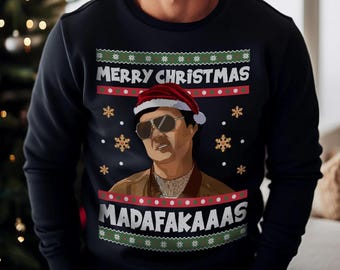 Mr. Chow The Hangover Christmas Sweatshirt, Pop Culture, Christmas T-Shirt, Christmas Hoodie, Funny Christmas Jumper, Funny Christmas Gifts