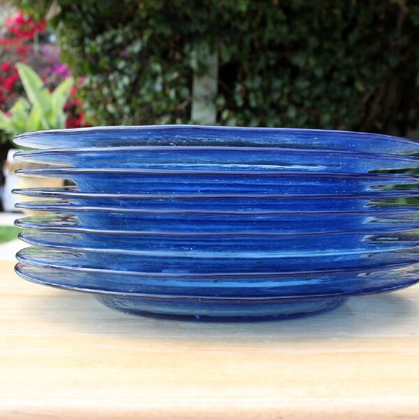 Vintage Glass Plates Etsy