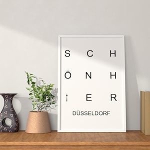 Düsseldorf, Düsseldorf foto, Schönhier, Rheinturm Düsseldorf, Düsseldorf poster