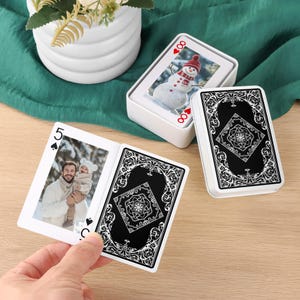 Photo Gifts - Custom Unique Picture Playing Card, Wedding Guest Book Ideas, Personalized Album Alternatives for Cherished Memories