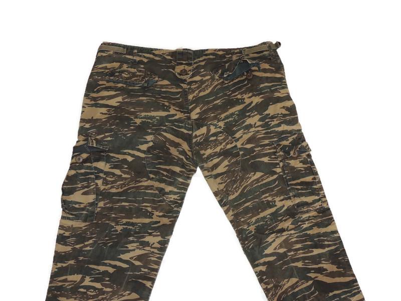 Greek Army Lizard Tigerstripe Pattern Issued Pants Ripstop XL - Etsy