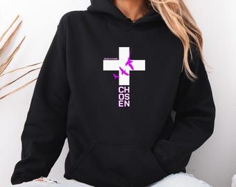 Spiritual Faith-Based Christian Hoodie, Unisex Sweatshirt, Inspirational Gift, Christian Apparel, Cozy Religious Clothing