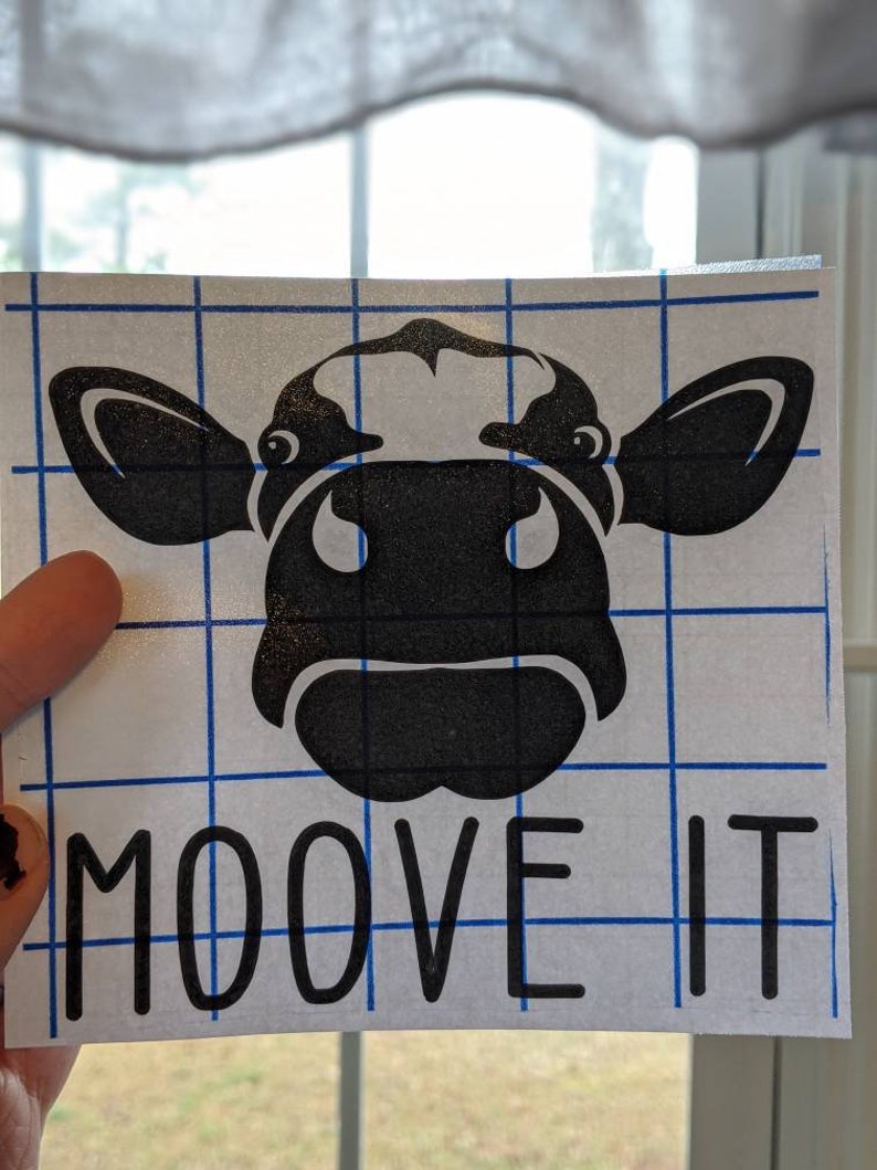 Moove it Car Decal