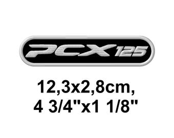 PCX 125 Scooter Iron-on Patch, Honda Owners Souvenir
