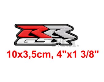 GSX RR Iron-on PATCH, Suzuki Bikers Gift