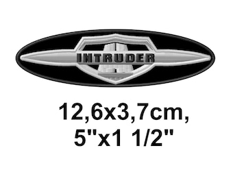 INTRUDER Iron-on PATCH, Suzuki Fan Gift