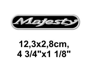 Majesty Scooter Iron-On Motorcycle Patch, Yamaha Fan & owners Gift