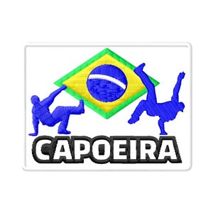 Naszywka do prasowania Capoeira, afro-brazylijska sztuka walki