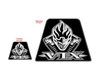 Conjunto de patches termocolantes para motocicleta Honda VTX - Apliques bordados para motociclistas
