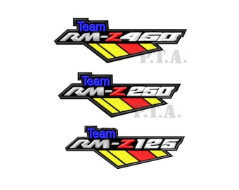 RM Racing Machine series Iron-on PATCH, Suzuki Riders Gift