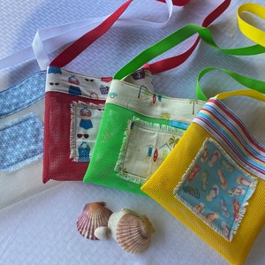 Seashell Collecting Mesh Bag