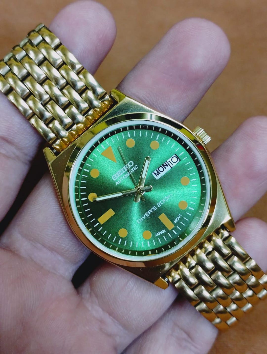 seiko green dial dress Vintage Watch Seiko Classic SUR533P1_SUR527P1 Olive Green Dial Stainless Steel Strap Tailgate