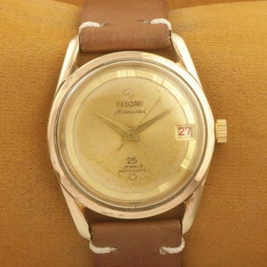 Used Vintage Titoni Airmaster rare 21j Automatic swiss working wrist watch date serviced NO41 collector item