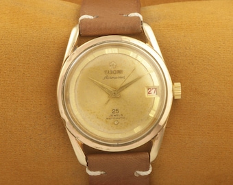 Used Vintage Titoni Airmaster rare 21j Automatic swiss working wrist watch date serviced NO41 collector item