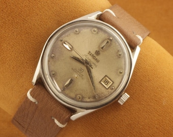Original Used TITONI airmaster Automatic men swiss working wrist watch big size original dial 35mm NO34