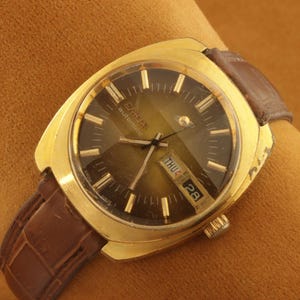 vintage Enicar automatic swiss men&#39;s working wrist watch original Serviced NO29