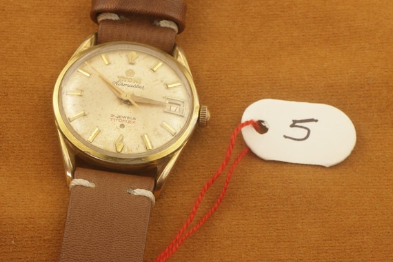 Vintage Titoni Airmaster Winding Men's Working Wrist Watch