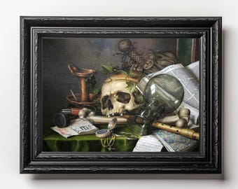 笑う骸骨、ヴァニタスの頭蓋骨 - メメント・モリ、中世の死の芸術