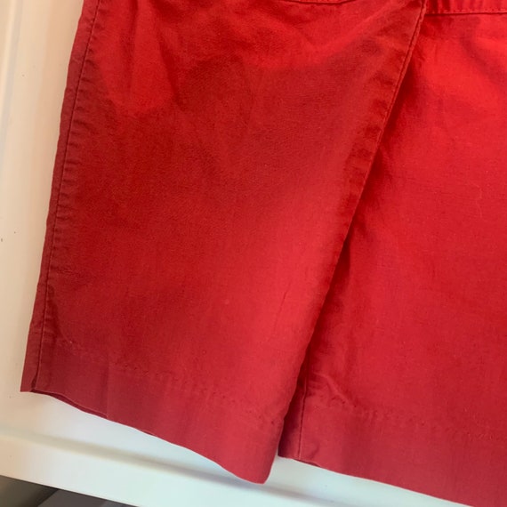80's Rad Vintage RED IDEAS Sleeveless jumpsuit SM… - image 8