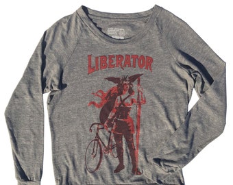 The Liberator Bike Pullover, in Heather Grey