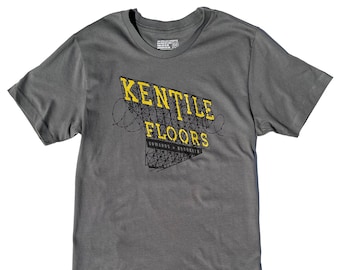 Camiseta Kentile Floors Brooklyn Sign para hombre en gris