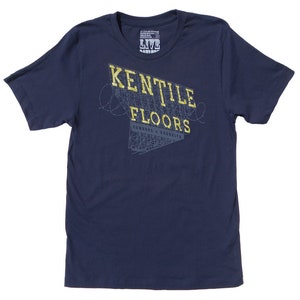 Kentile Floors Brooklyn Sign Men&#39;s T Shirt in Navy Blue