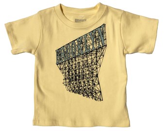 Brooklyn Children's T-Shirt in Yellow