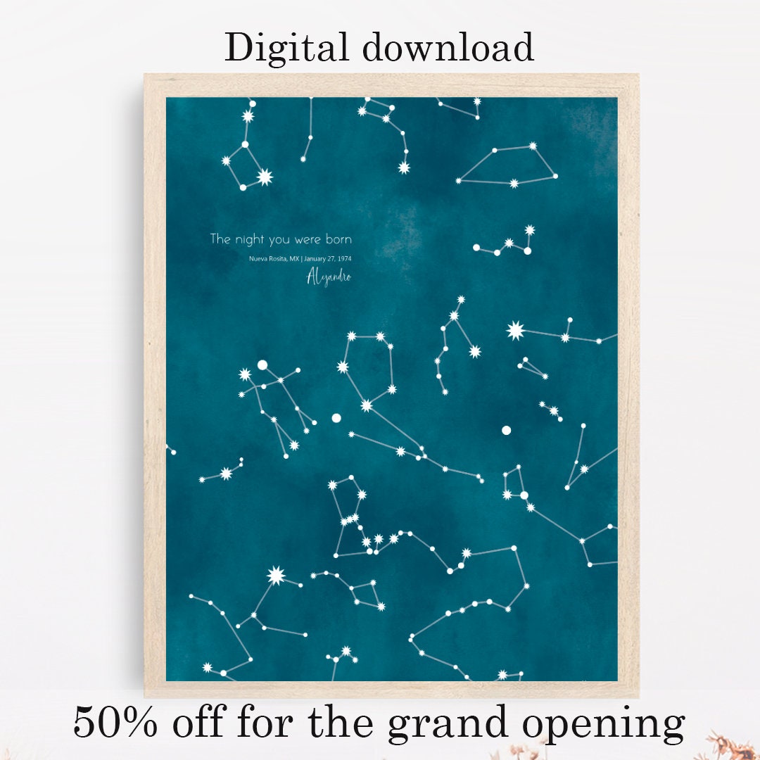 Star Map Custom Star Map Birth - Il 1080xN.6228673141 Aerm 