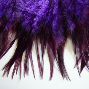 COQUE SADDLE Exquisite Quality / Iridescent Iris Purple / 119 image 3