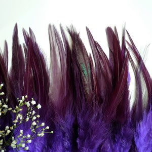 COQUE SADDLE Exquisite Quality / Iridescent Iris Purple / 119 image 1