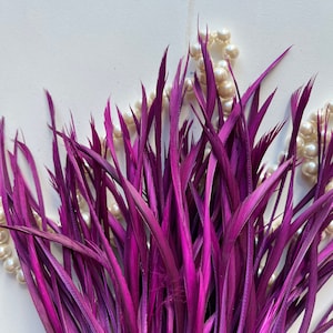 GOOSE BIOT FEATHERS, Plum / 802
