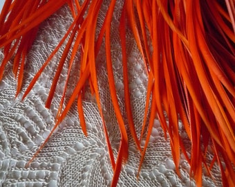 GOOSE BIOT Feathers, Carrot  Orange  /  721