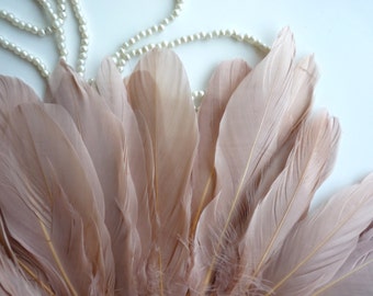 GOOSE FEATHER, Blush, Nude, Toasted Almond / 458