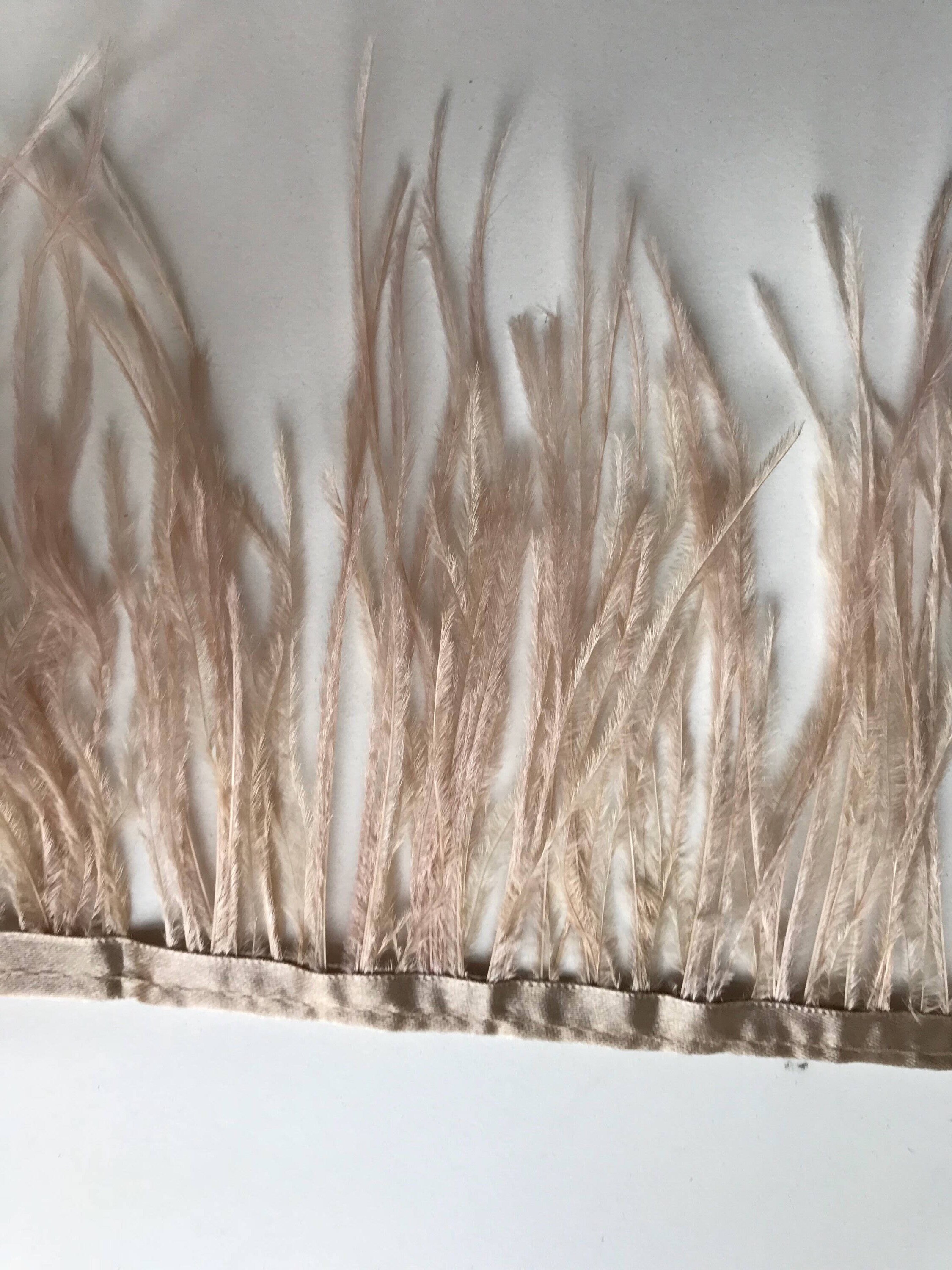 Genuine Ostrich Statement Cuffs – Nude main image 0