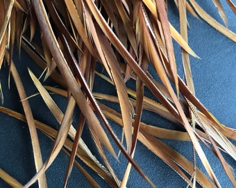 GOOSE BIOT FEATHERS, Camel, butterscotch, khaki / 820