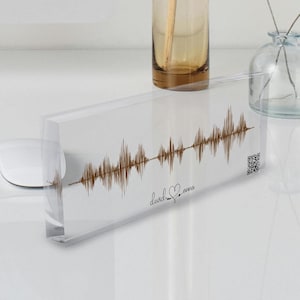 Sound Wave Art, Custom Soundwave, Soundwave Art, 40th birthday gift, Voice Recording Gift, Song Plaque, Music Plaque, Custom Sound Wave