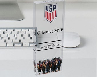Custom Acrylic Sports Team Award: Personalized Corporate Trophy
