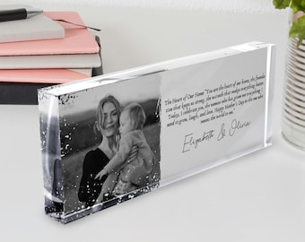Custom Photo Acrylic Plaque, Mother's Day Gift, Gift for Mom, Acrylic Custom Plaque, Mothers Day Gift, Father's Day Gift, Personalized Gifts