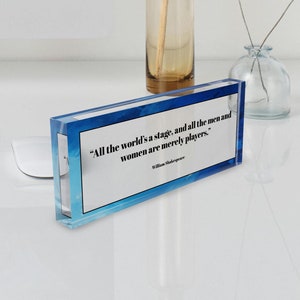 Personalized Quote Sign, Motivational Quotes, Custom Text Quote Sign, Mindfulness Gift, Brainy Quote, Motivational Saying, New Job Gift