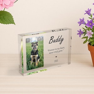 Personalized Acrylic Photo Block: Custom Photo Collage, Desk Decor image 8