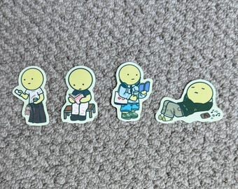 Performative Male Smiski Sticker Pack