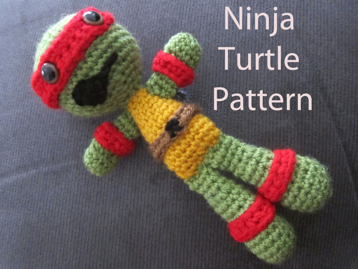 30 Ninja Turtle Crochet Patterns to Stitch for Fans, Gifts, and Playtime 18 Digital Ninja Turtles Crochet Pattern