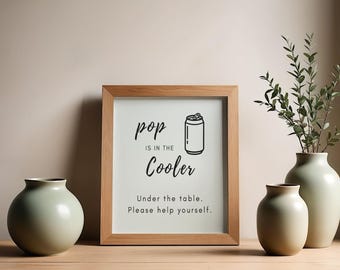 Znak Soda Pop 5 x 7 - PDF / JPG / PNG