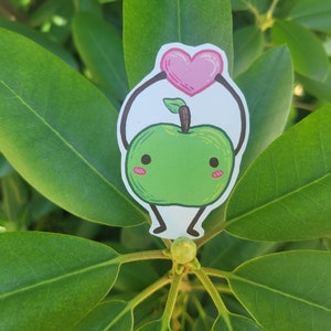 Stardew Valley Junimo Heart Handmade Custom Sticker