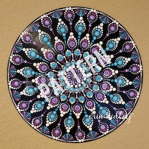 Moonlight Sonata, Pattern, Dotting Tutorial, Dot painting instructions, Dotting Pattern, Dotting Instructions, Digital Pattern, Erin Ridley