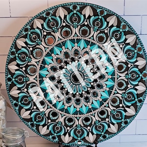 Boho Rhapsody, Master Class, BoHo, Padrão de pontilhado, Pontilhado, Como pontilhar, Tabela de conversão, Tabela de ferramentas, Tutoriais, Erin Ridley